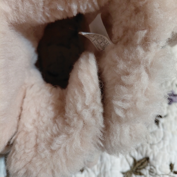 UGG Women's MIni Bailey Bow Sparkle Gold Glitter Boots Size 5 - Picture 7 of 8